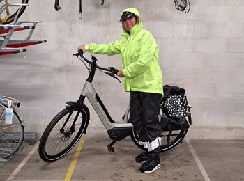 Marja Van Dijk Op De Fiets (1)