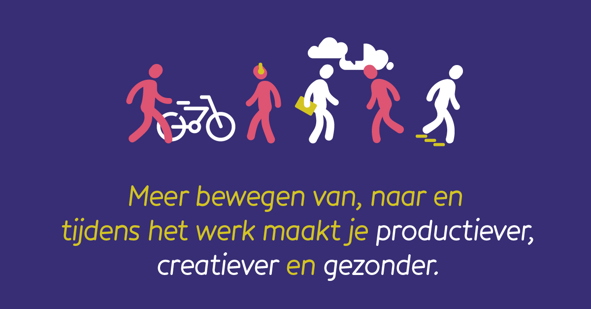 Afbeelding 'Beweging Maakt Je Productiever, Creatiever En Gezonder'- Fietsersbond